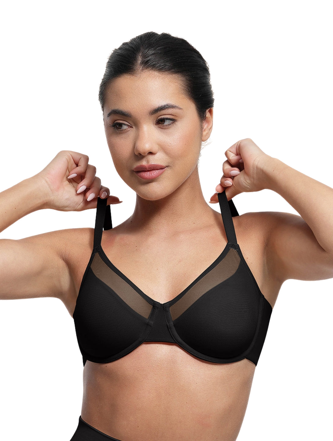 Mesh Contour Bra