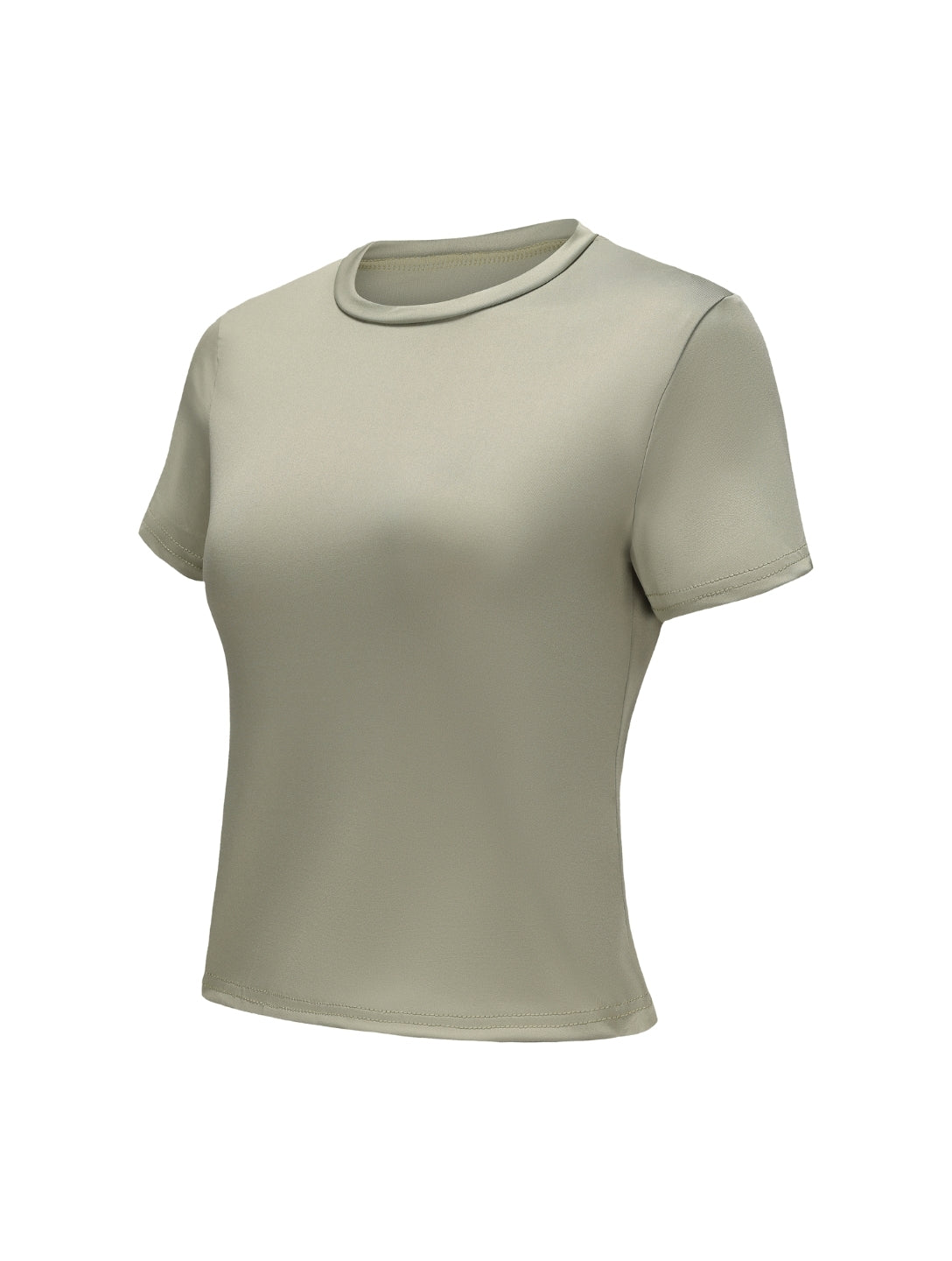 Short Sleeve Crew Neck Top