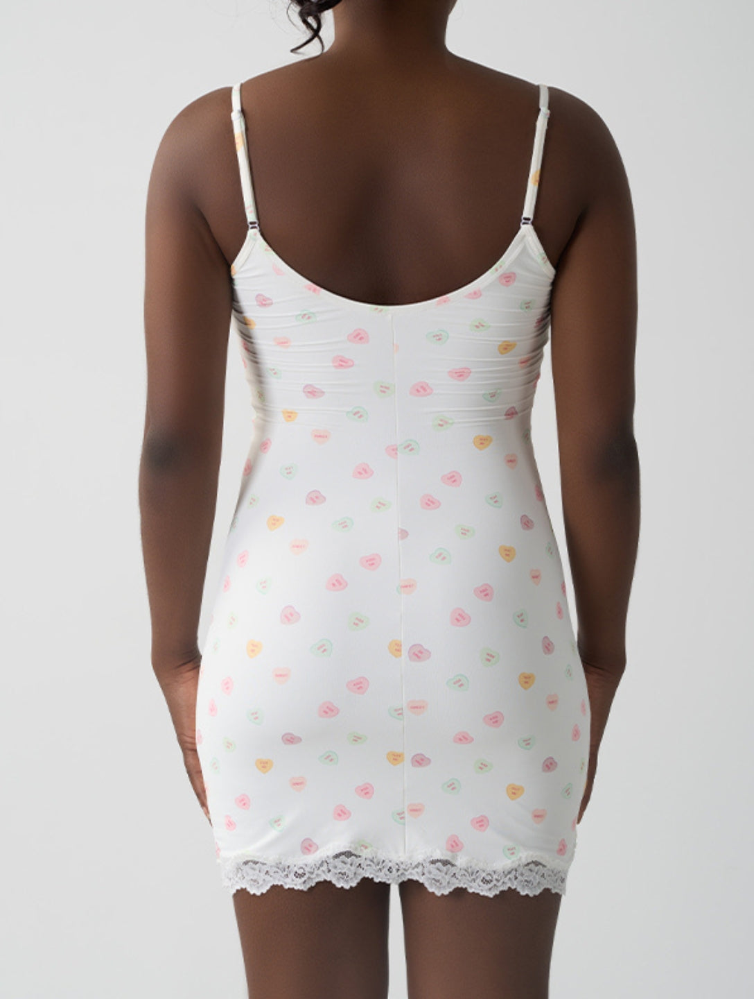 The Smooth Lace Singlet Dress