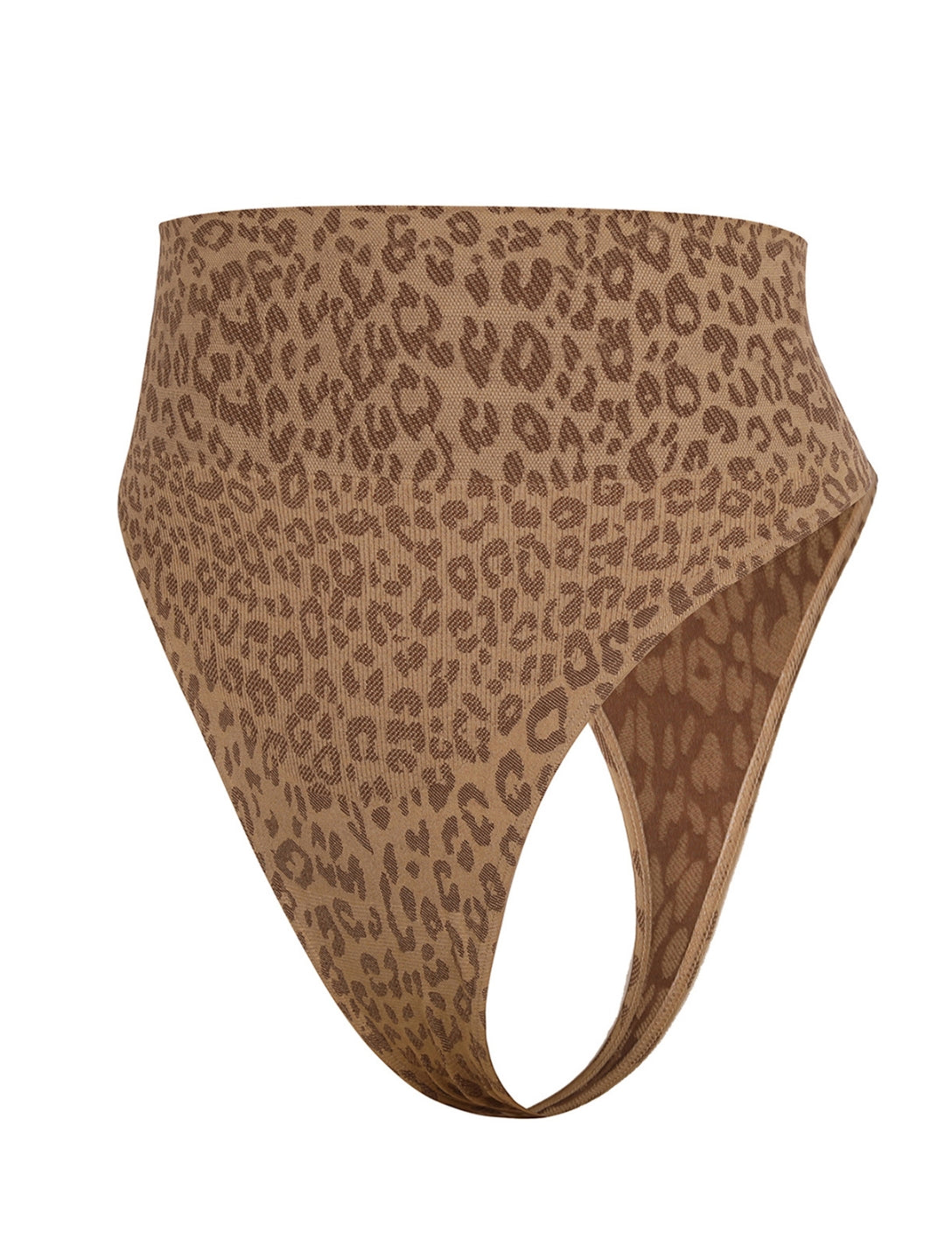 Leopard Tummy Control High Waisted Brief